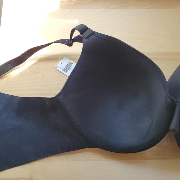 Soma Black Full Coverage Vanishing Back Bra 40C - Picture 4 of 5